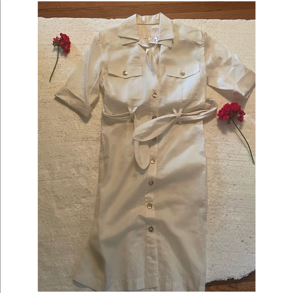 Stunning vintage Escada tie dress.